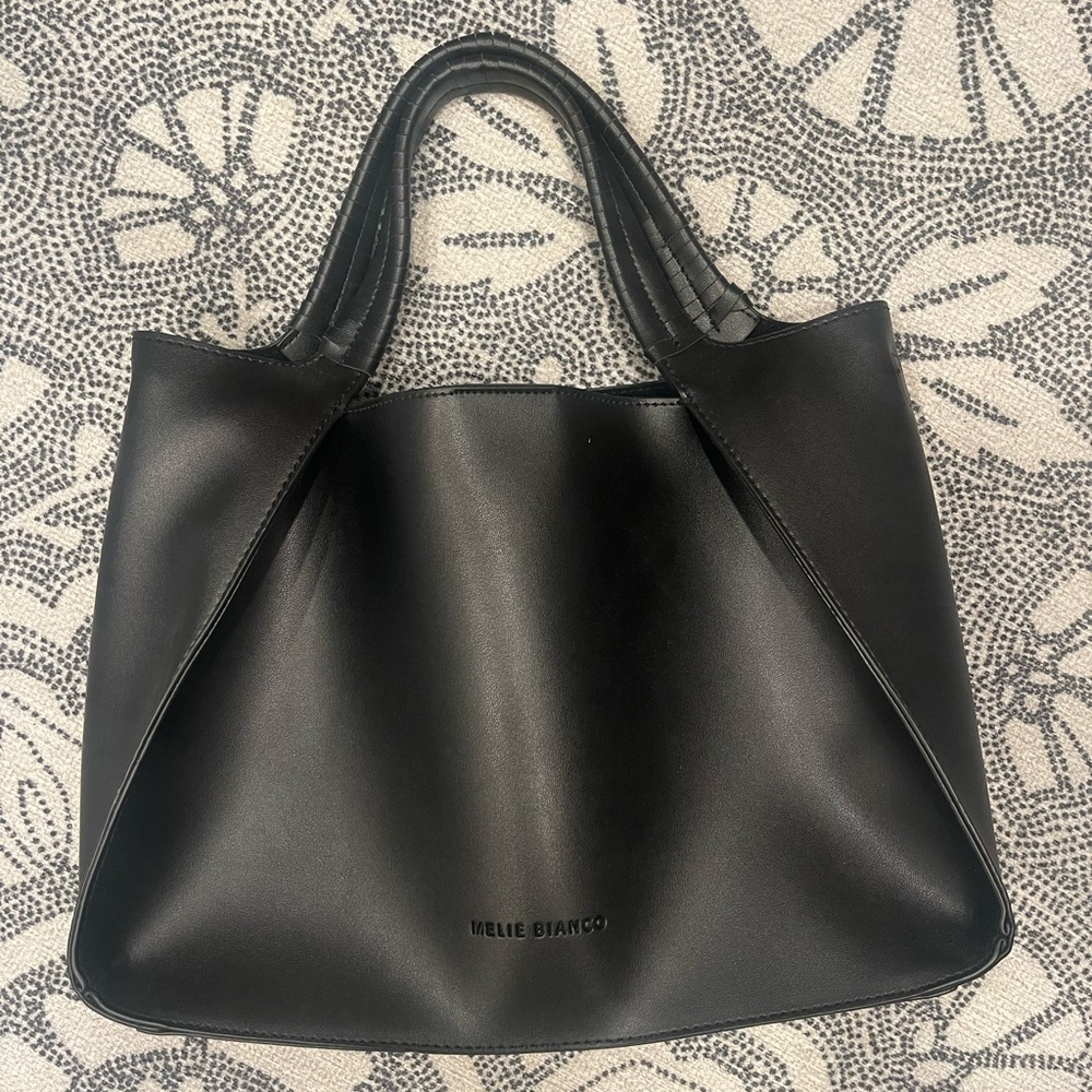 Melie Bianco Black Women's Bag